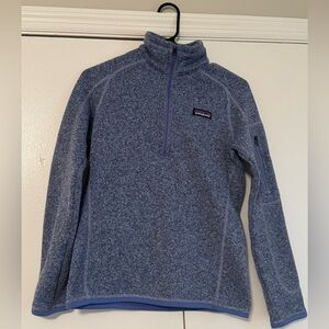 Patagonia Women’s Zip-Up Sweater in Blue